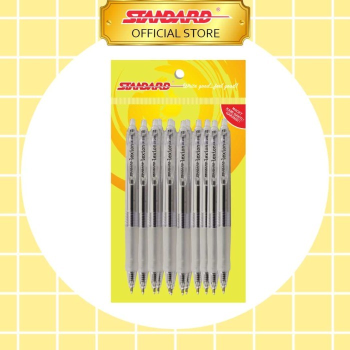 

[New] STANDARDPEN LEXION 1.0 LX-205 ISI 12 PCS
