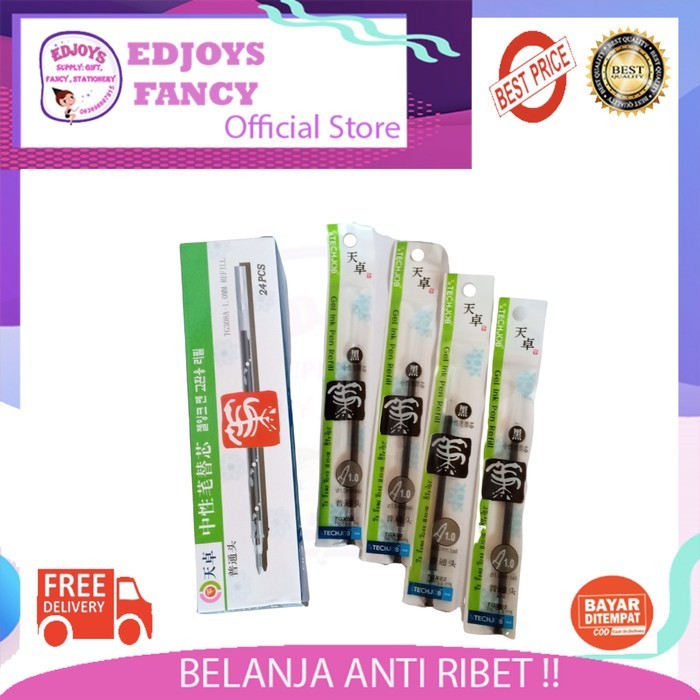 

[New] Tizo Pen Gel Liner TG-340 isi 12pcs - Refill isi 24H