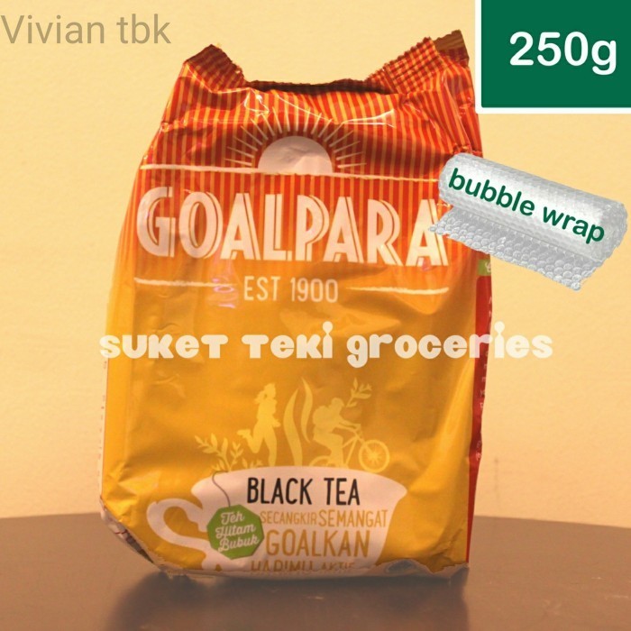 

vv Goalpara Teh Hitam Original Black Tea 250 gr Bubuk Seduh BEST Seller