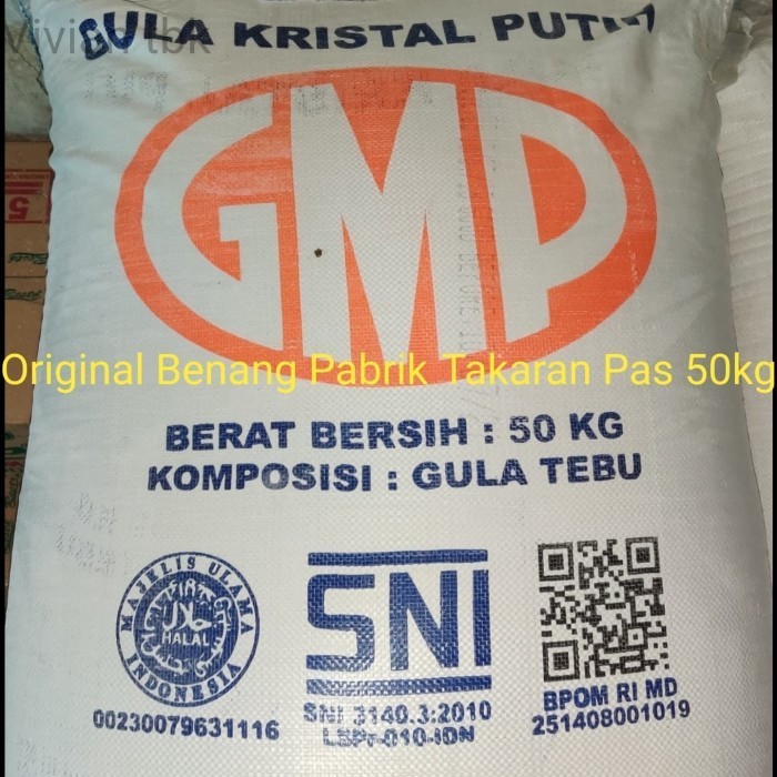 

vv Gula Pasir merek GMP 50kg Grosir