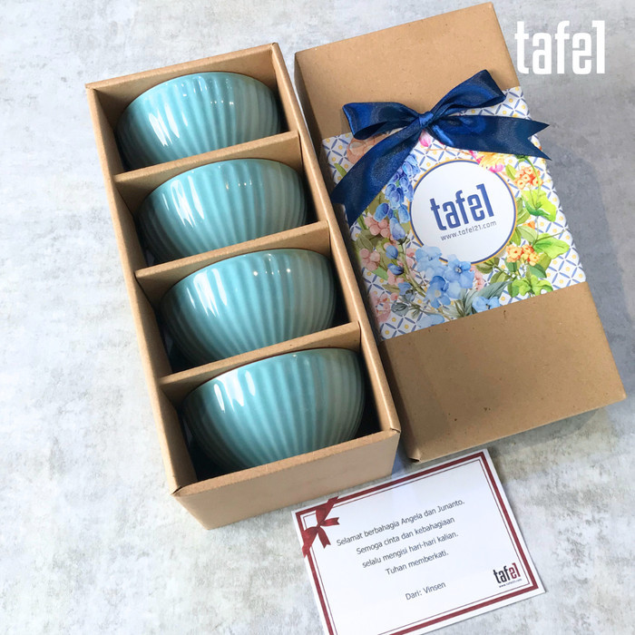 

Hampers Mangkok Keramik Isi 4 - TS - Ramekin Blue 4