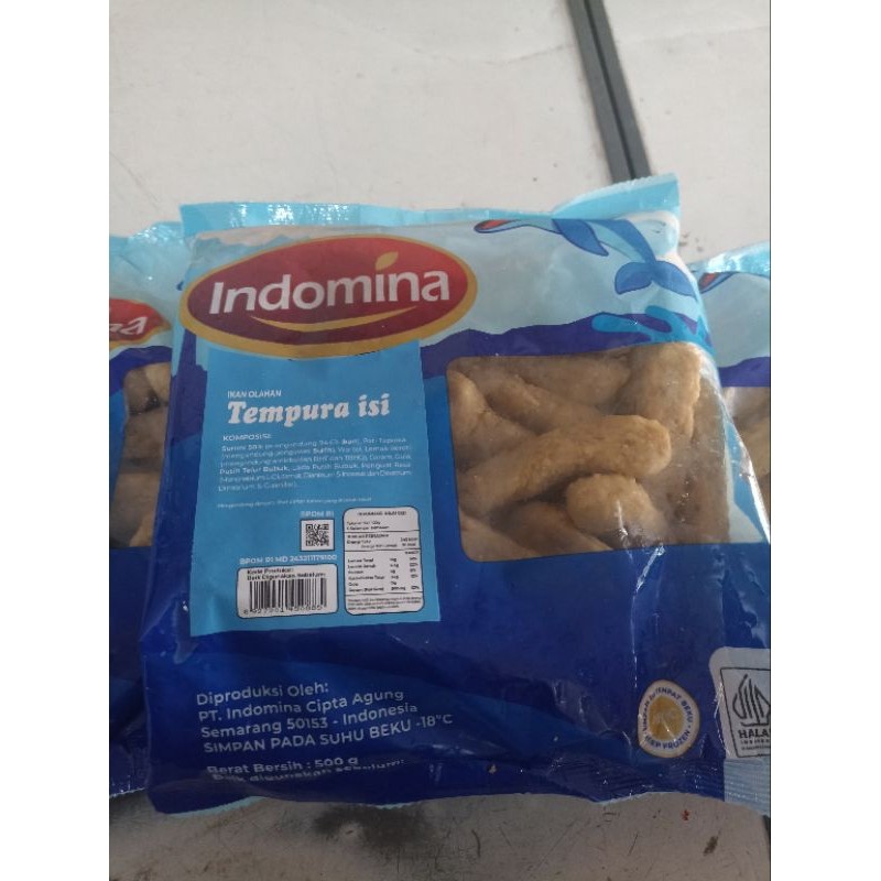 

NFM Tempura Indomina 500gr Enak Hampir Mirip dengan rasa otak-otak FROZEN FOODS ENAK LAZIZ MURAH BAGUS HALAL SANGAT COCOK UNTUK TAMBAHAN BEKAL ANAK SEKOLAH PEKANBARU DAN SEKITARNYA PENGIRIMAN AMAN READY PEKANBARU