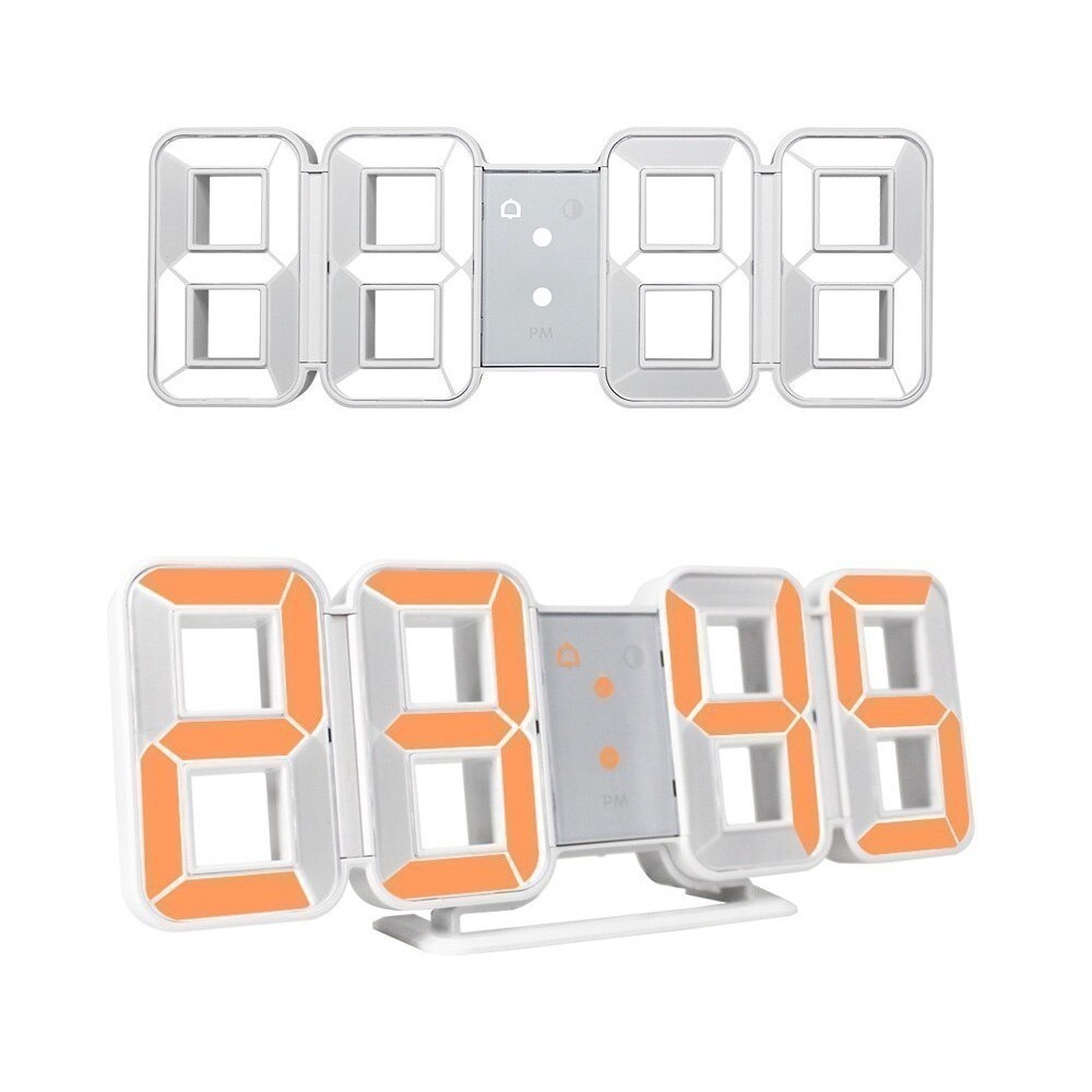 Jam 3D DIGITAL CLOCK LED / Jam Digital Dinding Dekorasi Rumah / Jam Tidur Malam