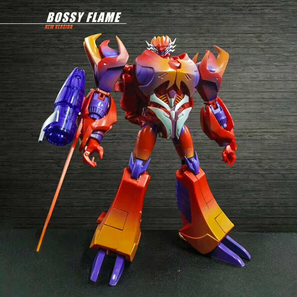 APC Toys Transformation Bossy Flame TFP Heterochromatic MG Leader Cyclonus Serpent