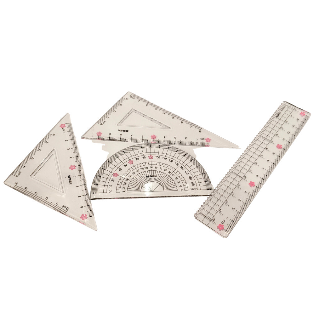 

Acrylic Ruler Set M&G Sakura Time Penggaris Set Matematika Isi 4 Tema Sakura Time #ARL960Y4 - SHAGB