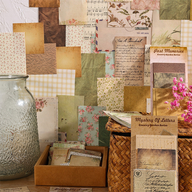 

60 LEMBAR KERTAS DEKOR AESTHETIC ART PAPER JURNAL SCRAPBOOK DIY