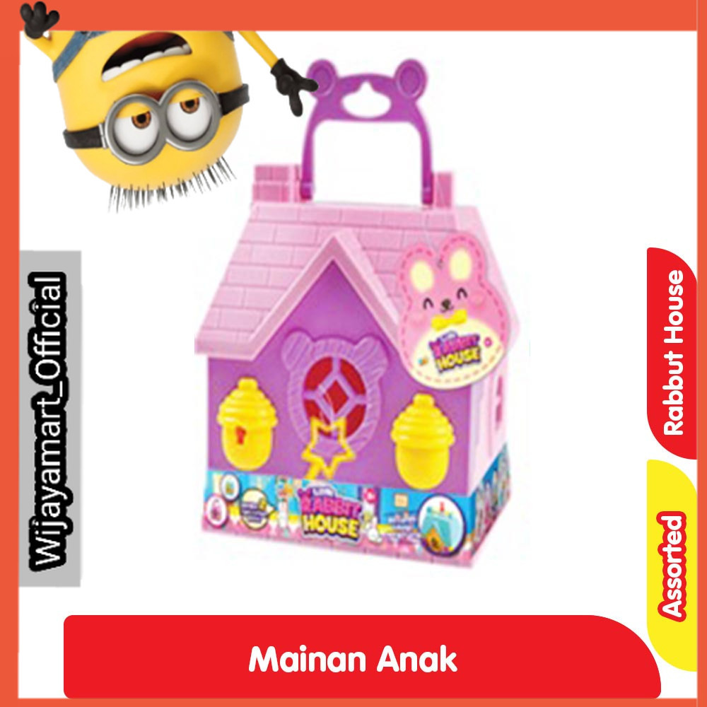 

Little Rabbit House Mainan Anak Assorted