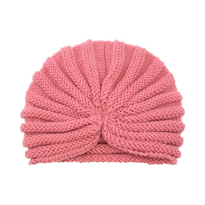 Turban Wanita Dewasa Instant / Turban Arabic Simple Turban Rajut Cewek - Pink