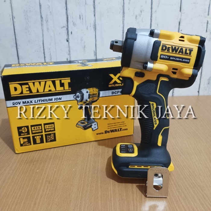 BRUSHLESS CORDLESS IMPACT WRENCH DEWALT DCF921 MESIN PEMBUKA BAUT - UNIT ONLY