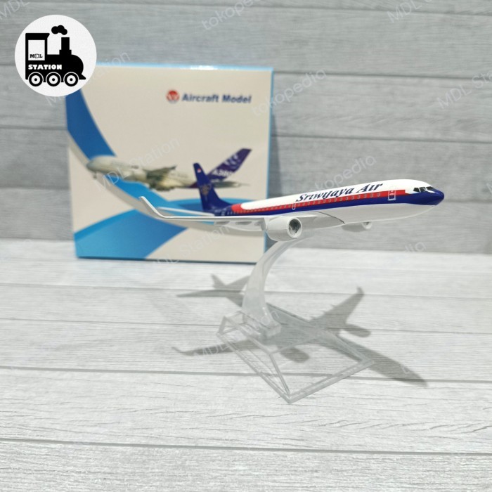NO99 Aircraft Model/ Diecast Pesawat - Sriwijaya Air Boeing 737-800