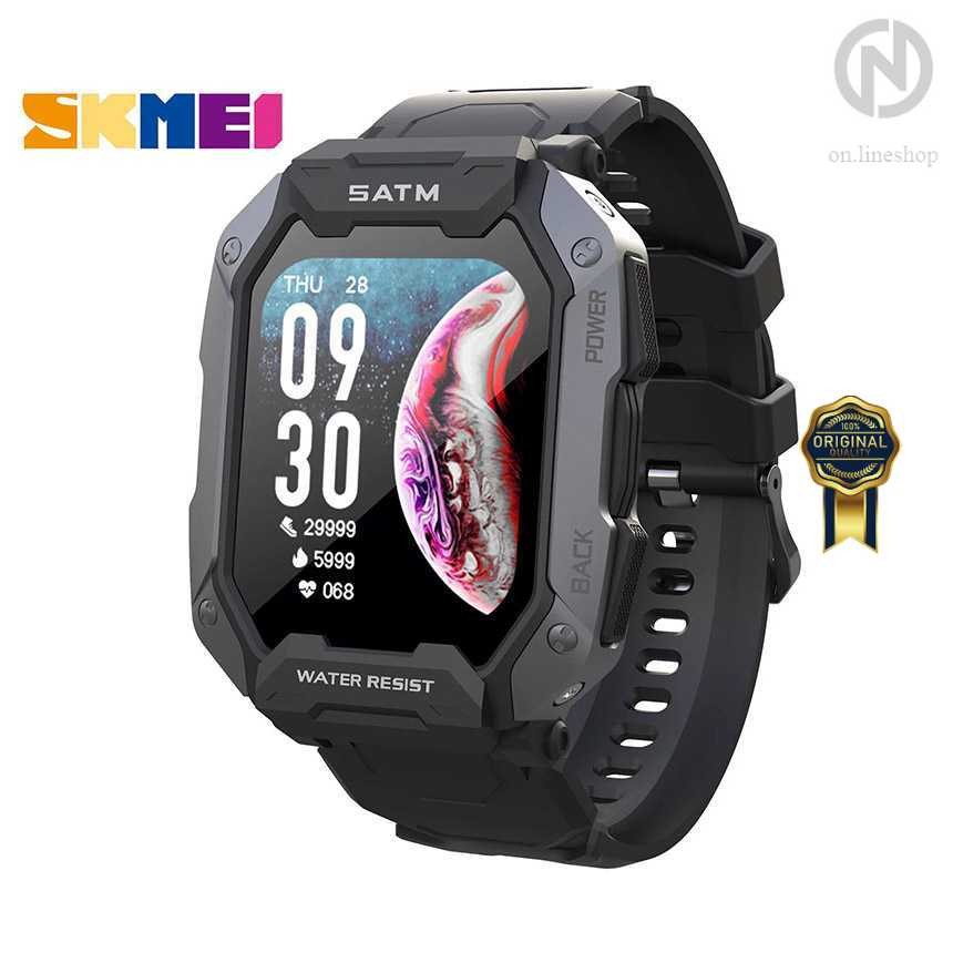 SKMEI Smartwatch Sport Fitness Tracker Heart Rate Waterproof - C20 - on.lineshop