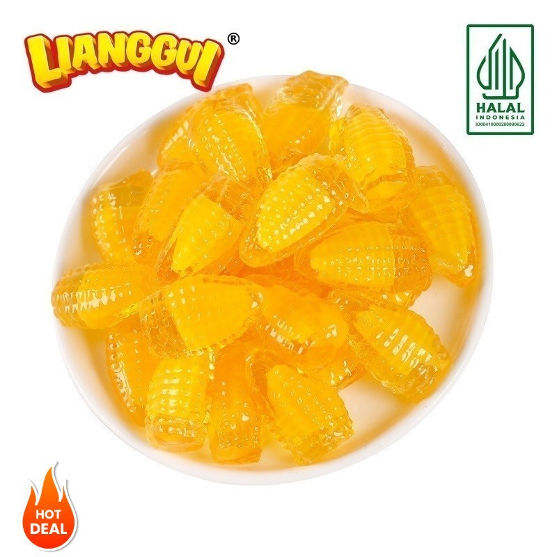 

[Kutek Peel Off Halal]LIANGGUI Peeled Fudge 108g Permen Lunak Viral Aneka Permen Rasa Buah Mangga Jeruk & Strawberry (Halal) Pesta Makanan Fruity Permen