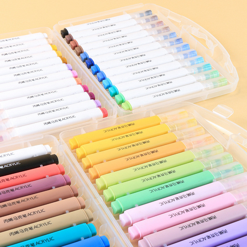 

Set Spidol Akrilik Giorgione Spidol Akrilik Macaron 12/24/36/48 Warnas