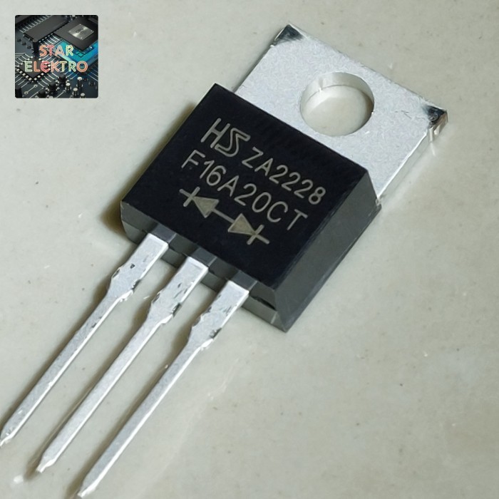 F16A20CT To-220 F16A20 16A20 16A20CT 16A 200V Fast Recovery Rectifier Diode F16A20C Transistor Dioda