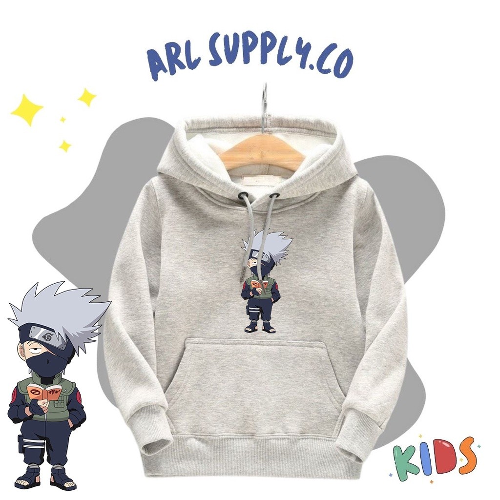 jaket sweater hoodie anak laki laki perempuan model anime umur 2 sampai 14 tahun/ switer hodie anak 