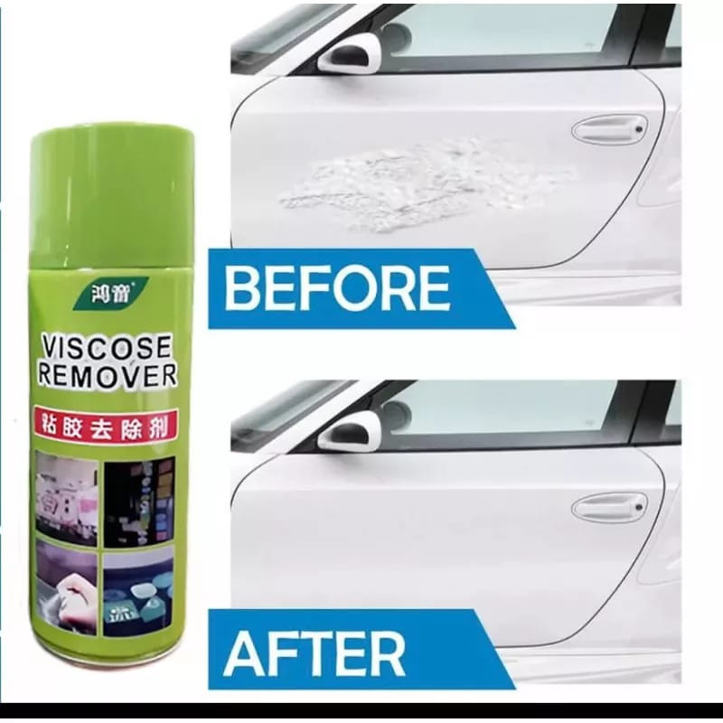 

Spray Penghapus Bekas Lem Sticker 450ml / Penghilang Sisa Lengket Label Stiker di Kaca Logam Cat Otomotif / Semprotan Cairan MLH F10
