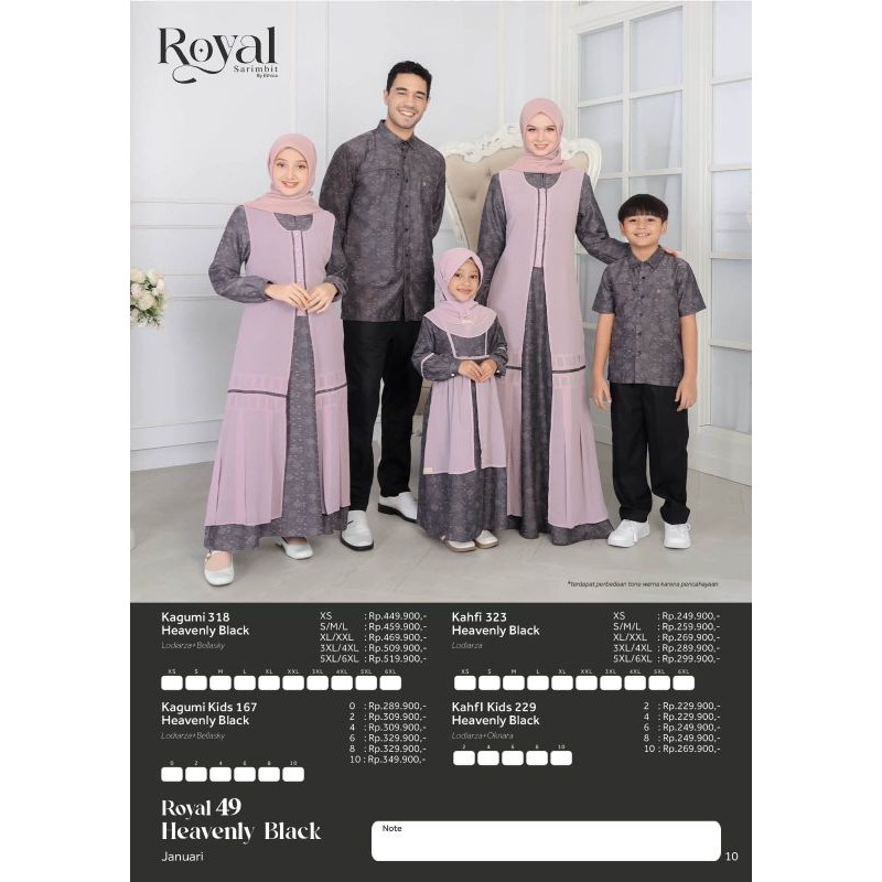 ROYAL 49 HEAVENLY BLACK/ KAGUMI 318 HEAVENLY BLACK /ROYAL 49 /ETHICA ROYAL 49 HEAVENLY BLACK /COD