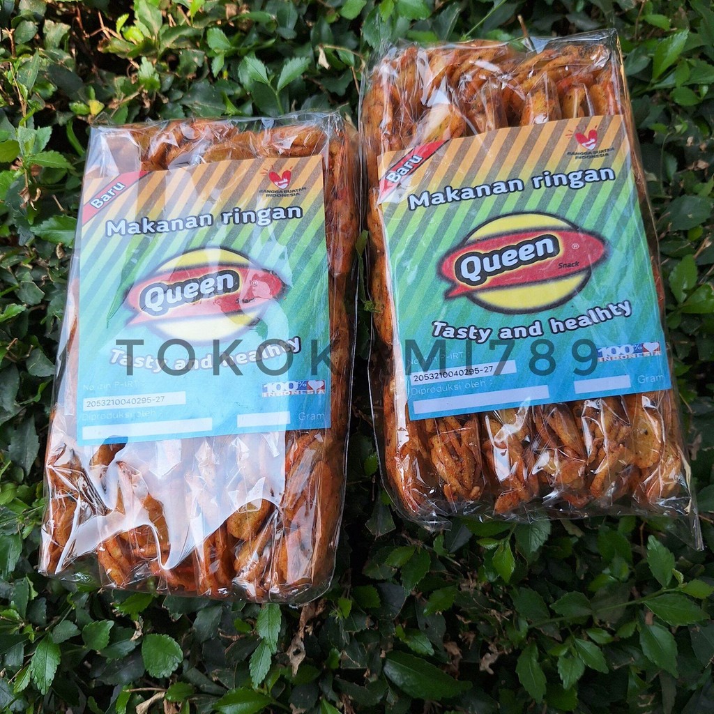 

Seblak Balado Queen Snack 1 Pak isi 20 Bks Makanan Ringan