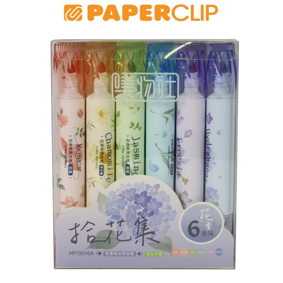 

HIGHLIGHTER FEIDA FLOWER FRAGRANCE 72010A DUAL TIP - 6S