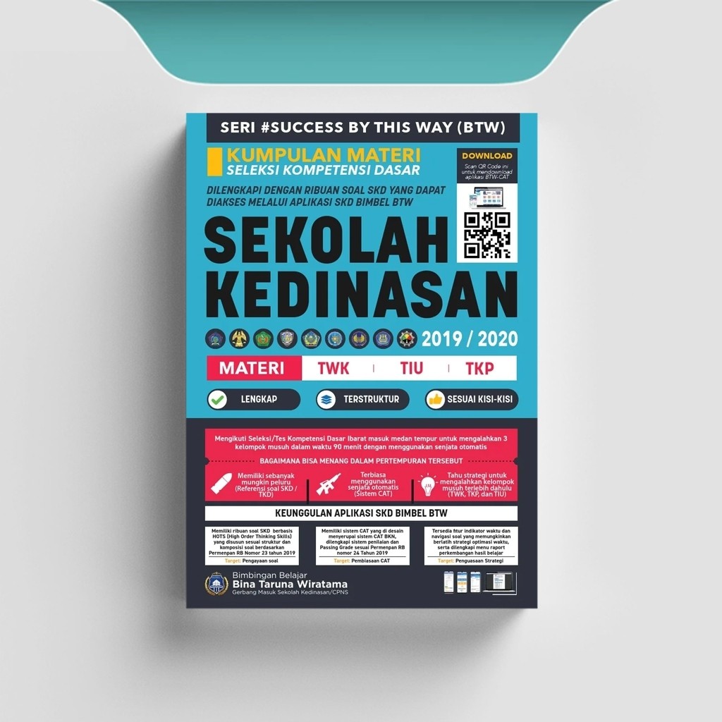 

[ID2063] Kumpulan Materi Seleksi Kompetensi Dasar (SKD) Sekolah Kedinasan -