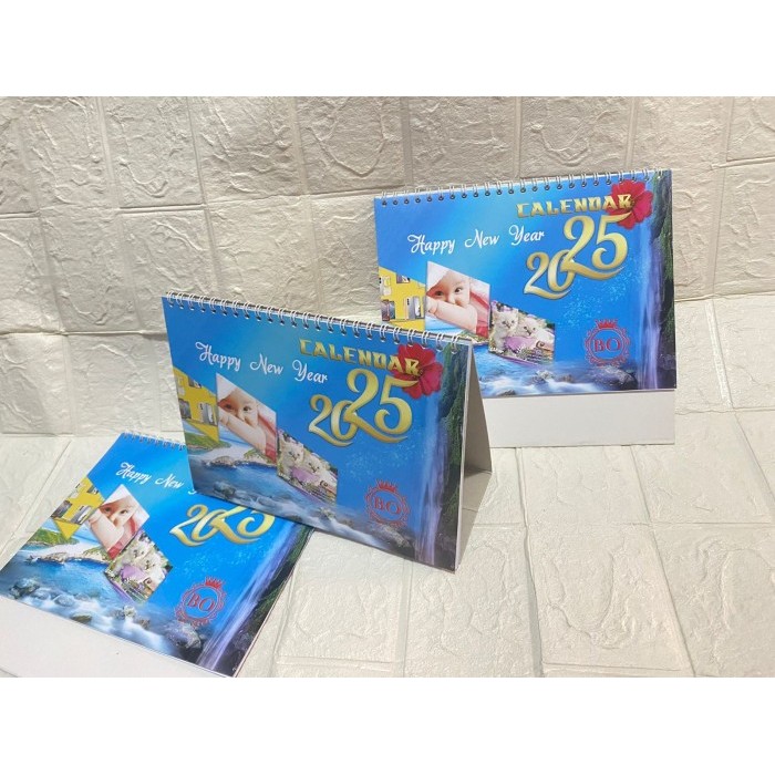 

KALENDER MEJA STADARD kALAM 2025 UK 16X21CM 6 LEMBAR - RANDOM KM