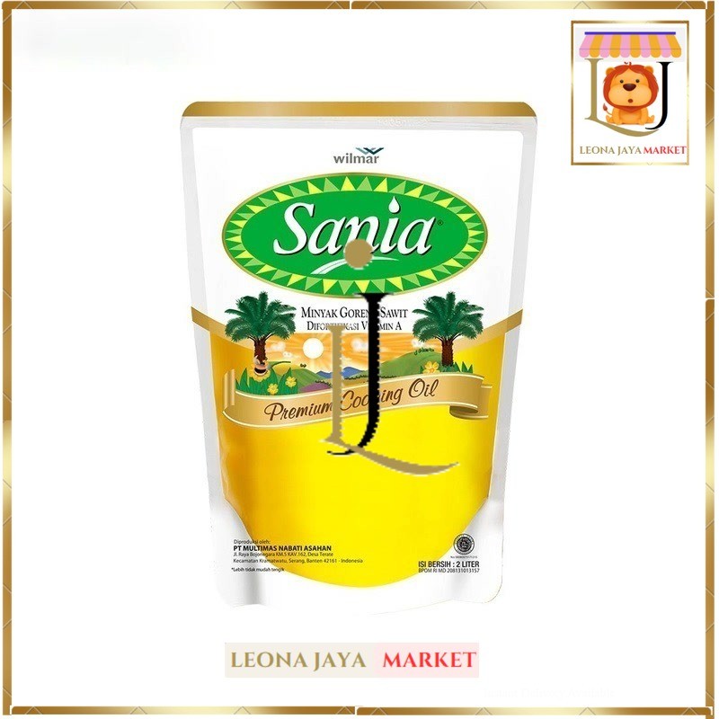 

LJ MARKET SANIA 2 LITER - MINYAK GORENG