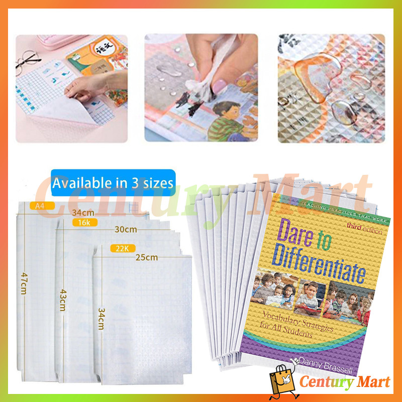 

Sampul Buku Tulis Plastik Aesthetic 1 Pack Stiker Buku PVC Film Isi 10 Lembar Tahan Air/Sampul Plastik Sampul Buku /Sampul Buku Stiker Pvc 10Lembar Buku Pelajaran Anak Sekolah Waterproof Sampul Buku Aesthetic