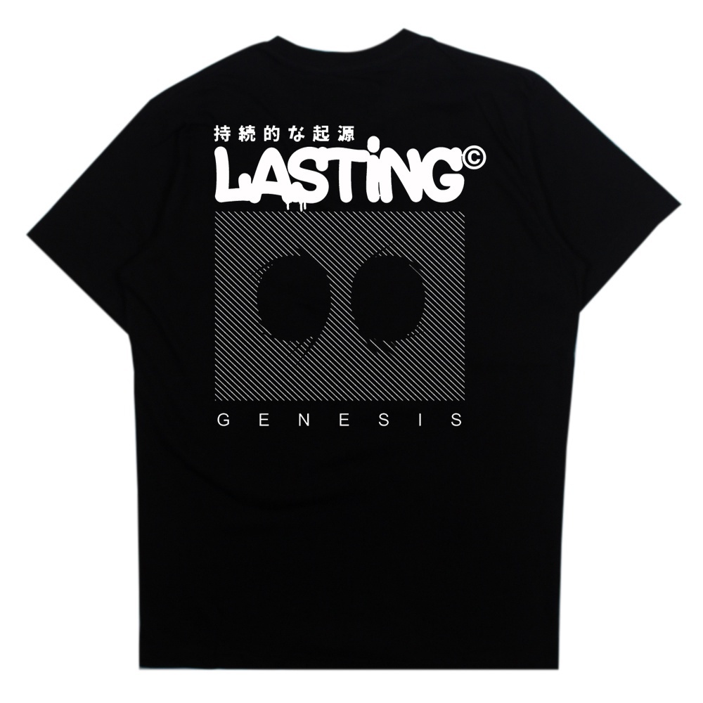 Outlets T-Shirt Genesis  Copyright  -  Black