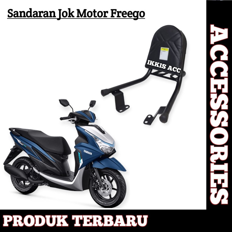 Sandaran Senderan Jok Motor Freego | Sandaran Tambahan Jok Belakang Senderan Motor Freego