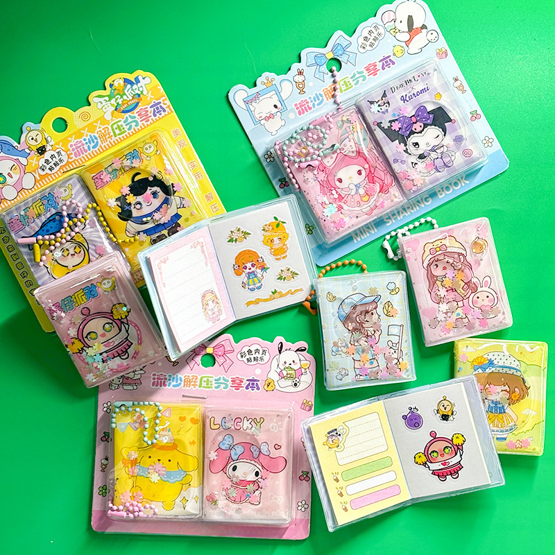 

NOTEBOOK MINI SANRIO 2 IN 1 SET BUKU TULIS KUROMI CINAMOROL BUKU MINI FREE GANTUNGAN lucu termurah