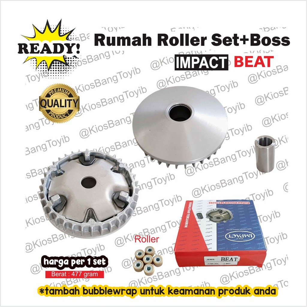 Rumah Roller Set + Bosh Honda BEAT Karbu 2008-2012 KVY (IMPACT)