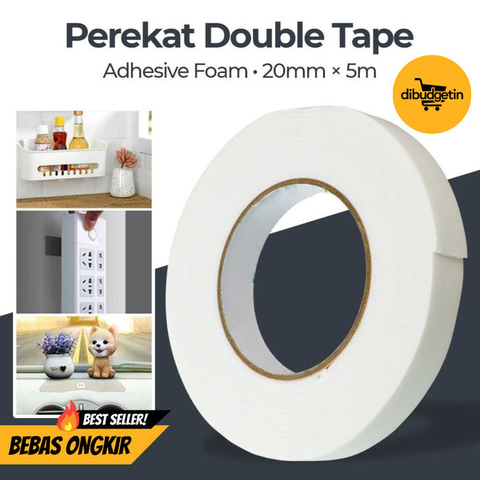 

Perekat Double Tape Adhesive No Trace Sticker - J4703