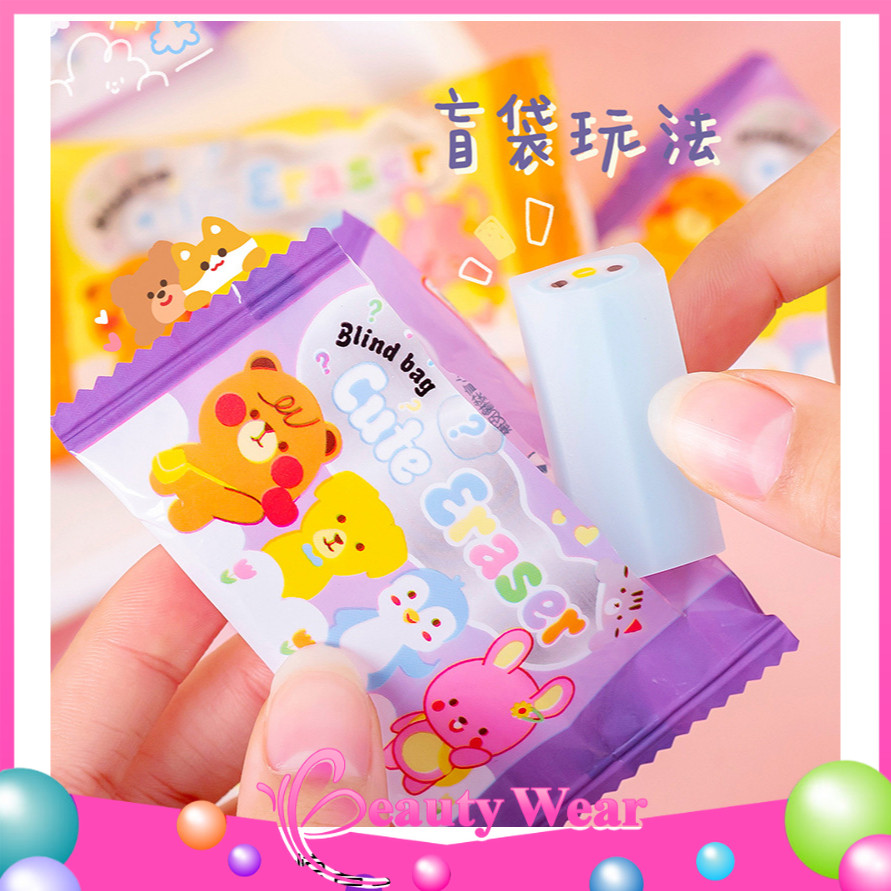 

Penghapus Pensil Karet Sekolah Motif Boneka Bahan Import Lucu COD
