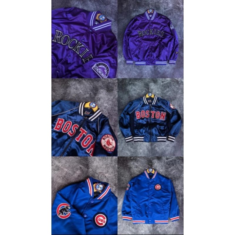 varsity mlb satin