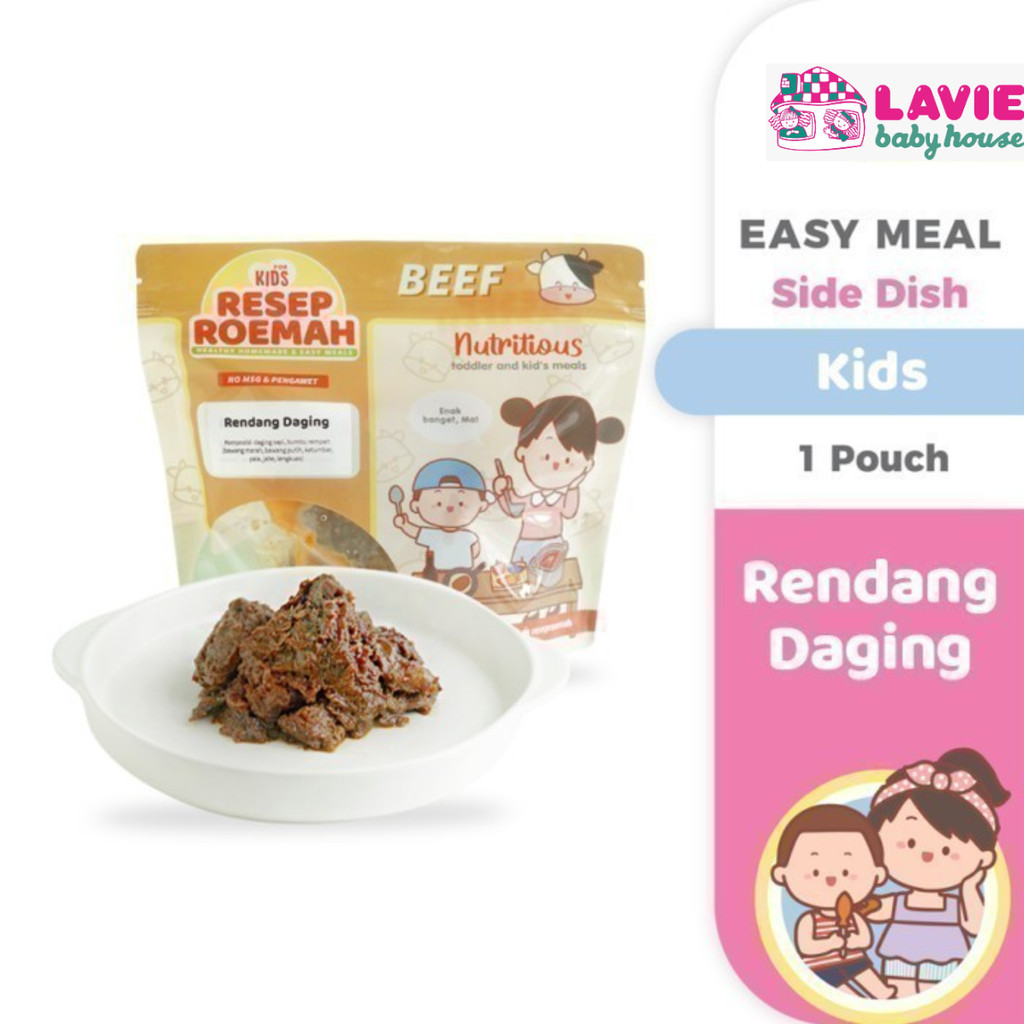

RESEP ROEMAH Rendang Daging / Frozen Food Balita Homemade / No MSG
