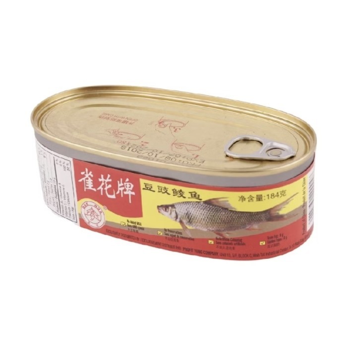

TTS FRIED DACE BLACK BEANS 184 GR Ikan Dace Kaleng Dengan Kacang Hitam