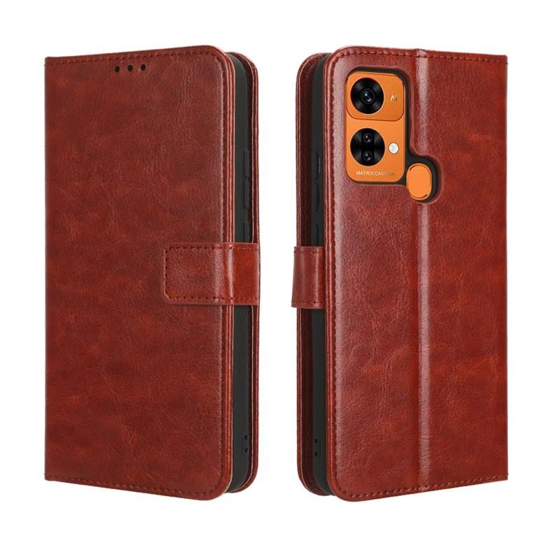 For Oukitel C33 case Luxury calf leather material Leather Cover Skin PU Suitable for Oukitel C33 C31