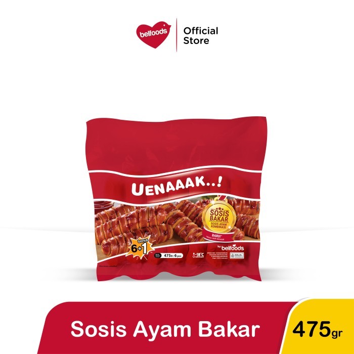 

Belfoods Uenaaak Sosis Bakar 475gr