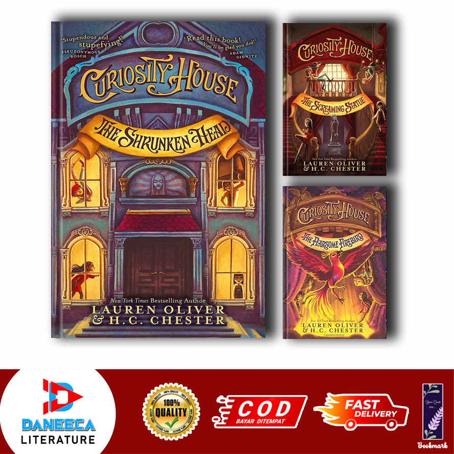 Curiosity House (3 book series) by Lauren Oliver (English)
