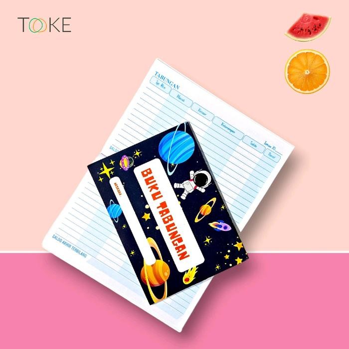 

AHHA custom buku tabungan anak sekolah Kertas - astronot