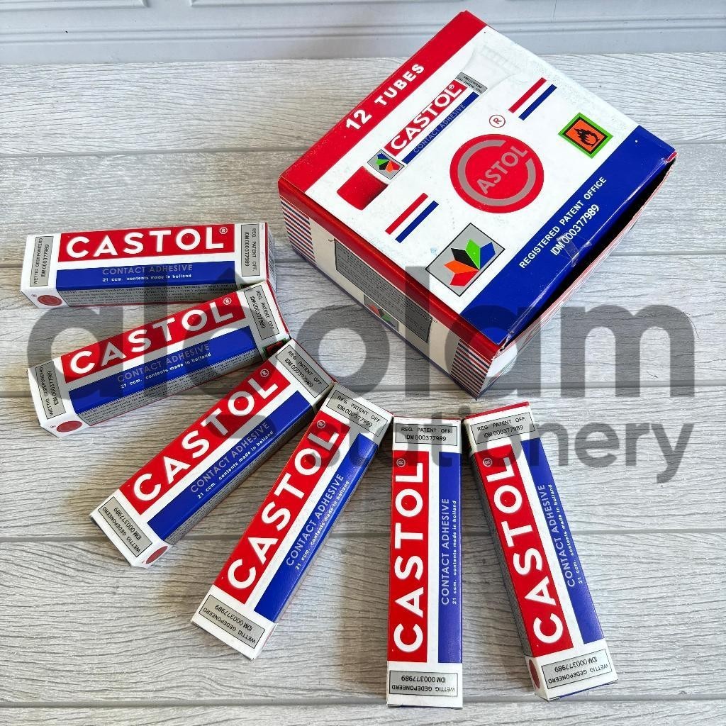 

SATUAN ( 1 PCS ) Lem Castol Tanggung 21 Ccm lengkap