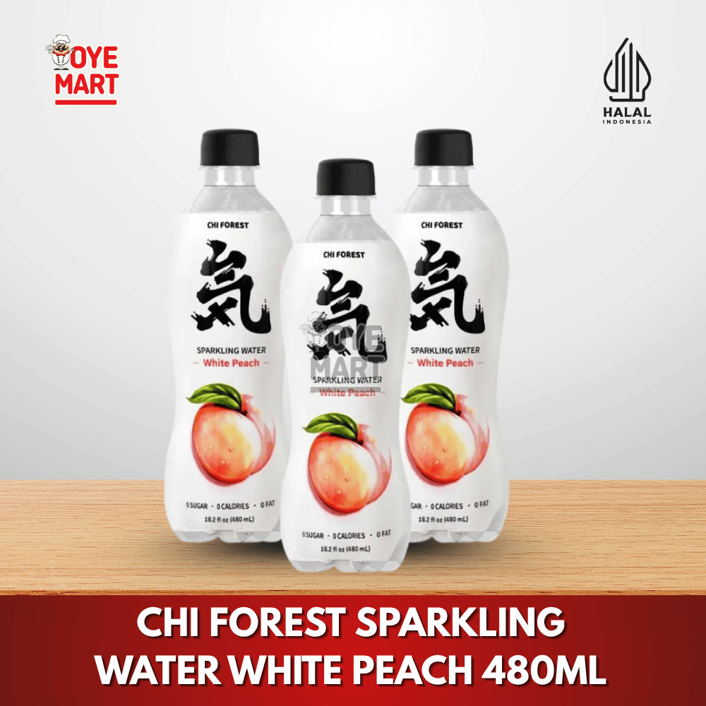 

CHI FOREST SPARKLING WATER WHITE PEACH 480ML