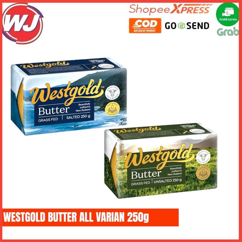 

WESTGOLD BUTTER 250g ALL VARIAN