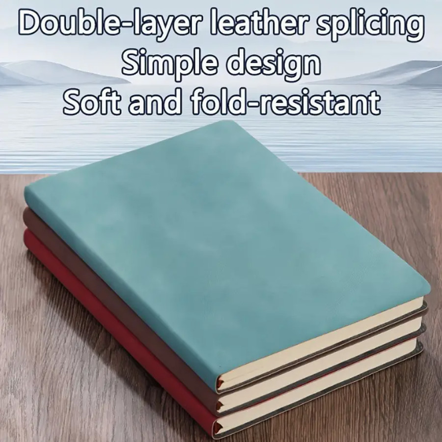 

Thickened A5 Business Pu Notepad Sheepskin Student Stationary Notebook Lined Daily Planner Notebook Journal