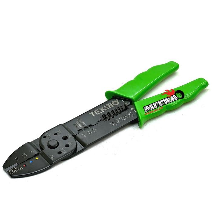 Tekiro Five way deluxe crimping tool 9" / tang skun / tang crimping