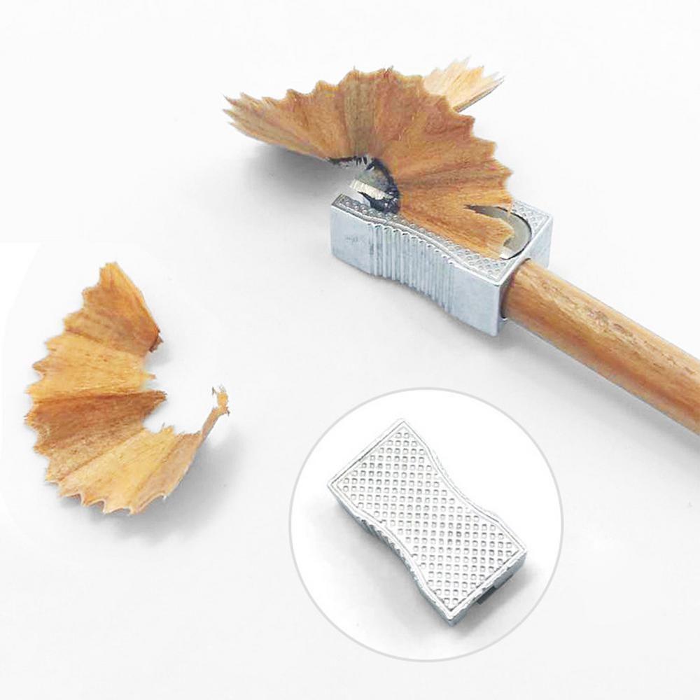 

Magnesium Pencil Sharpener Magnesium Alloy Graphite Pencils Sharpener Ergonomic Office Supplies Stationery Accessories For Kids