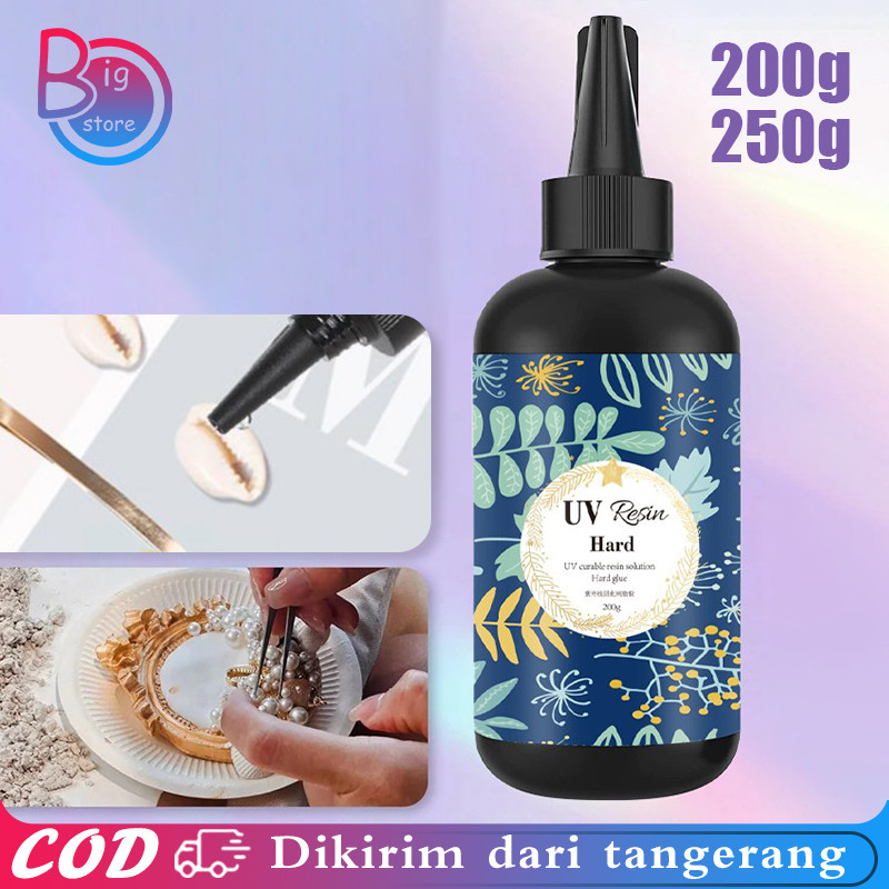

Resin UV Bening / DIY Resin Clear / Resin UV Hard Asisst - 200/250g