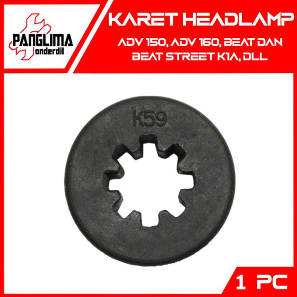 1 PC Karet Headlamp BeAT Street K1A & ADV 150 160 & CB150X & CBR 150R & CB150R StreetFire & CBR 250R