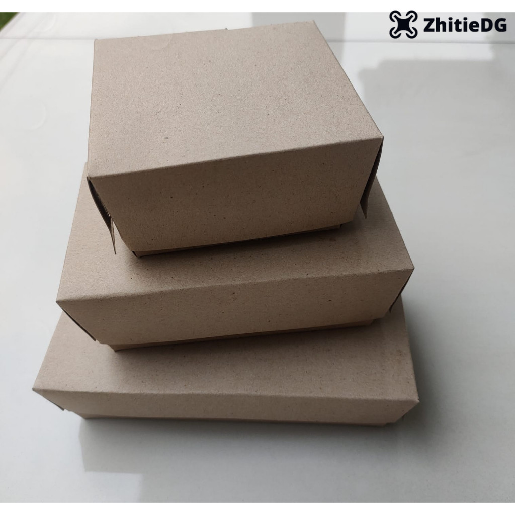 

Paper Lunch Box Kraft Coklat Laminasi Extra Small / Small / Medium / Kotak Makanan Bahan Kertas Kraft / Dus Makan / Dos Takoyaki / Dimsum / French Fries Kentang Goreng / Brownies Brownis Donat Nasi Tahu Pong Crispy