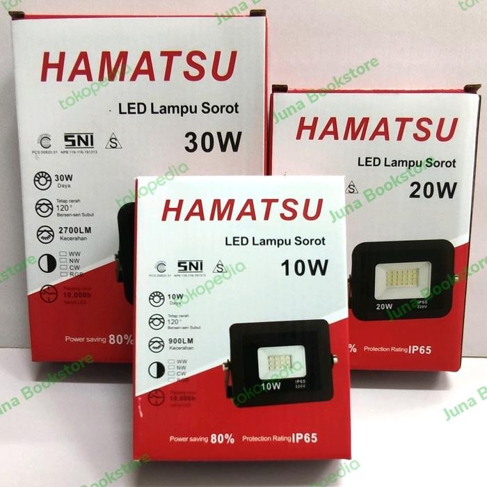 MUMPUNG PROMO LAMPU SOROT LED HAMATSU LAMPU TEMBAK LED LAMPU OUTDOOR 200W 100W 50W 30W 20W 10W 20 wa